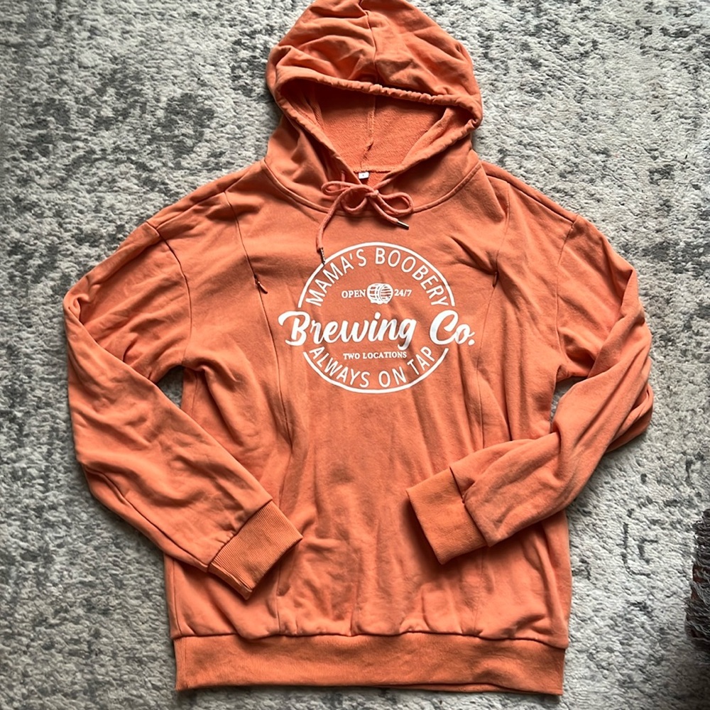 Iprintsy nursing hoodie.